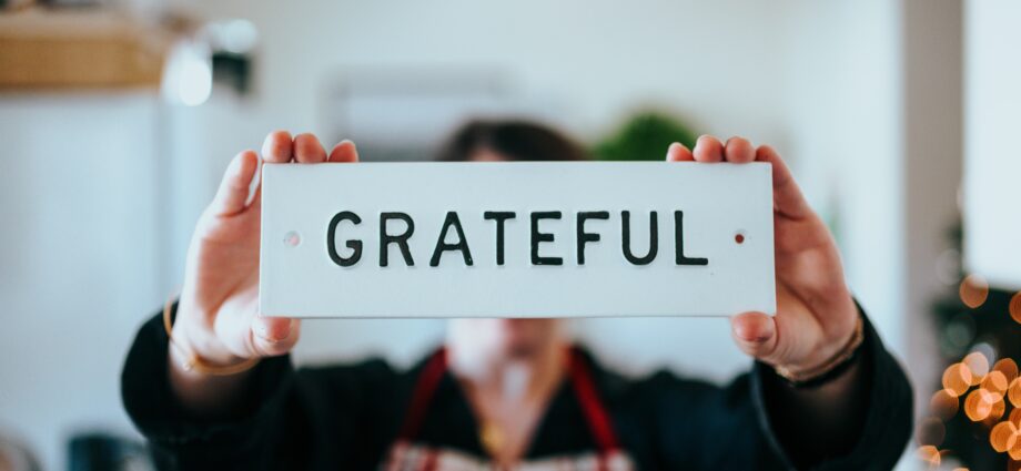 finding gratitude